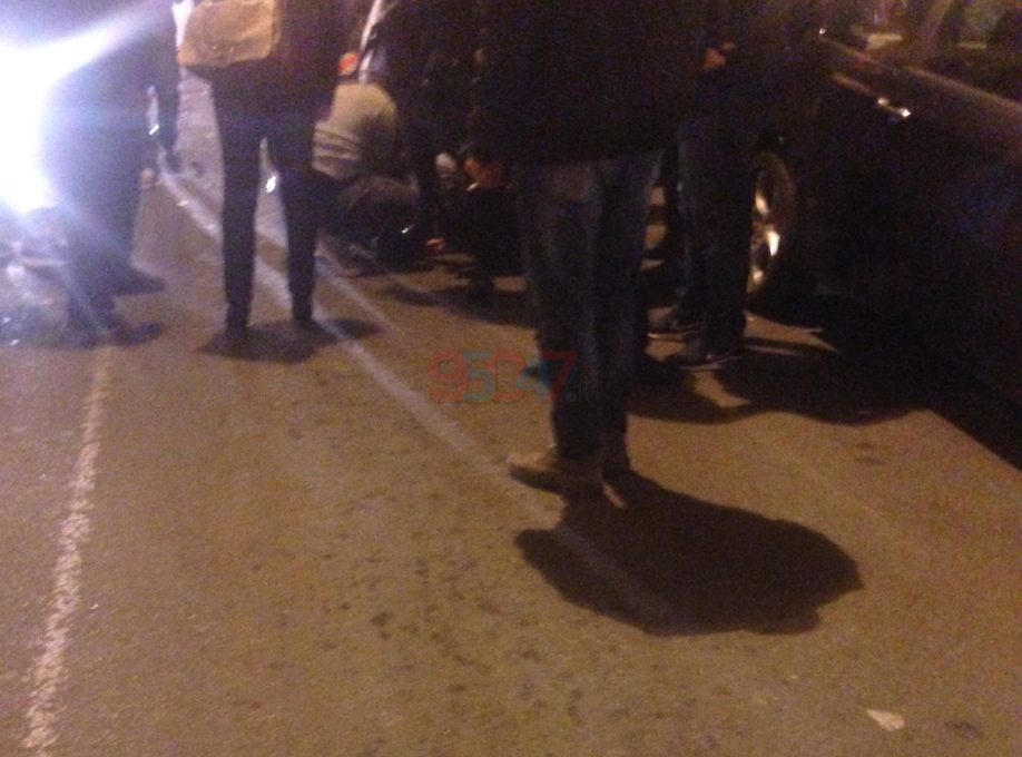 PATERNÒ, GIOVANE INVESTITA IN VIA G.B. NICOLOSI