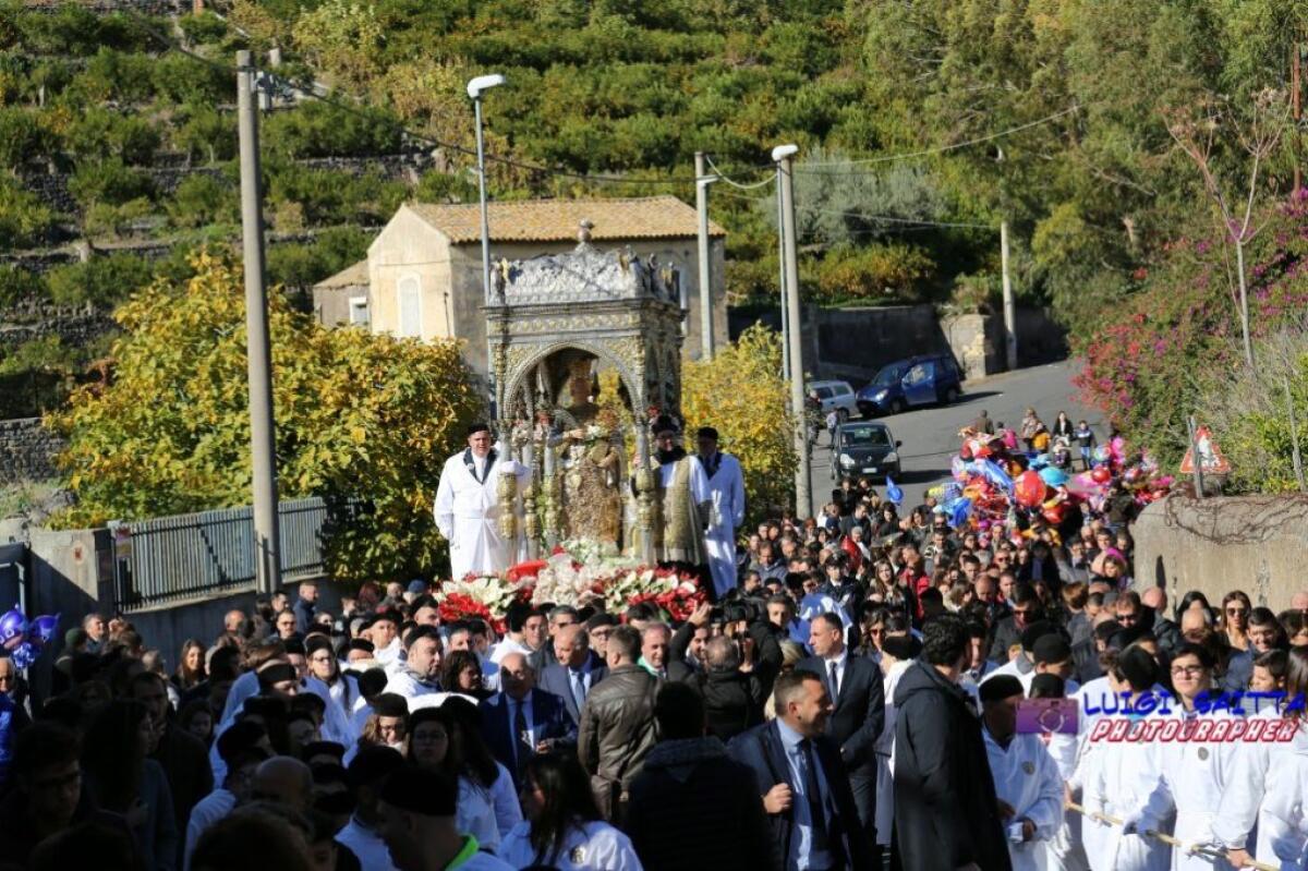 PATERNO': SANTA BARBARA, OGGI OTTAVA DELLA FESTA - PROGRAMMA - 