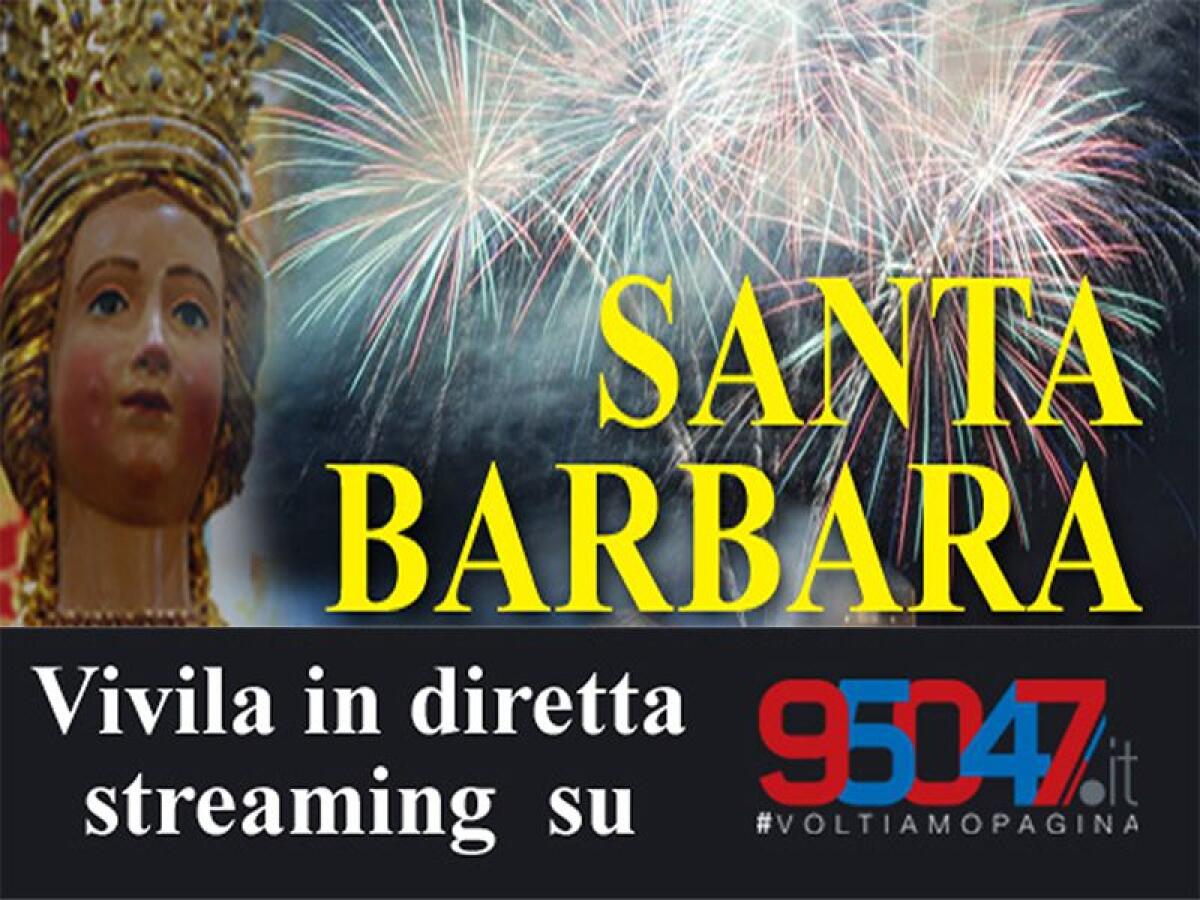 PATERNO': SANTA BARBARA – PROGRAMMA COMPLETO 2017 - 