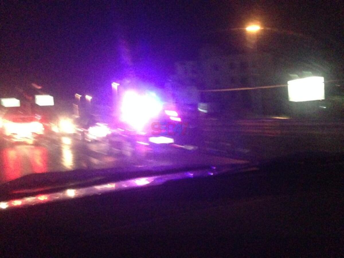 INCIDENTE SULLA SS 121, NEI PRESSI DELLO SVINCOLO PIANO TAVOLA - 