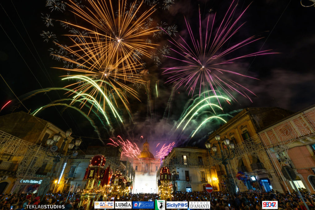 SANTA BARBARA 2017 - FUOCHI D'ARTIFICIO DEL 5 DICEMBRE 2017