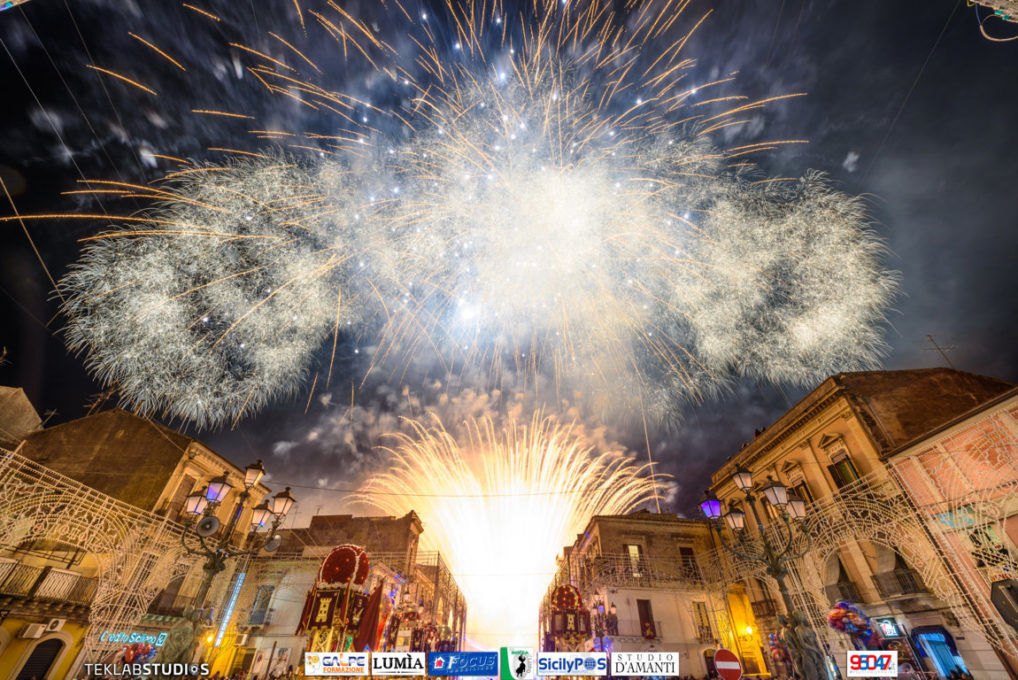 SANTA BARBARA 2017 - FUOCHI D'ARTIFICIO DEL 5 DICEMBRE 2017