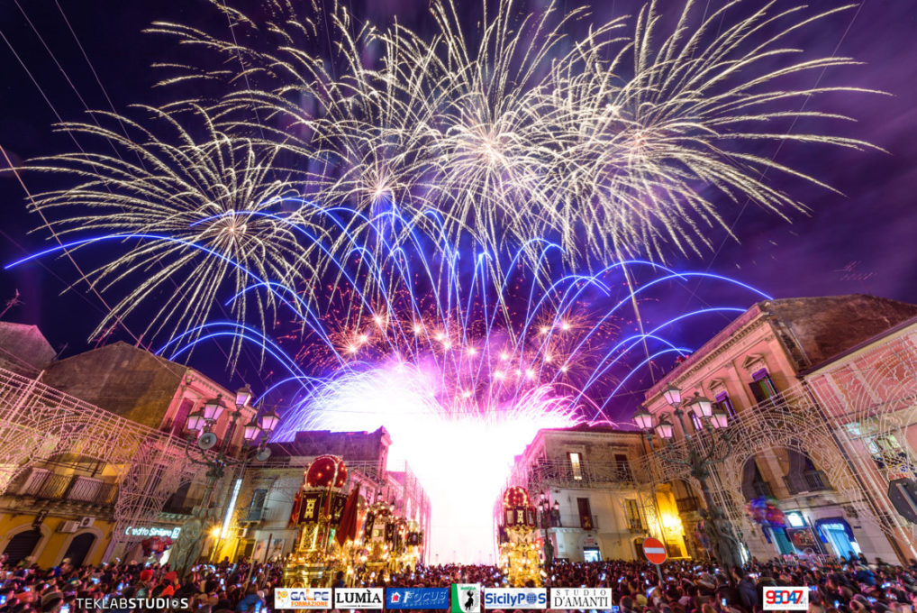 SANTA BARBARA 2017 - FUOCHI D'ARTIFICIO DEL 5 DICEMBRE 2017