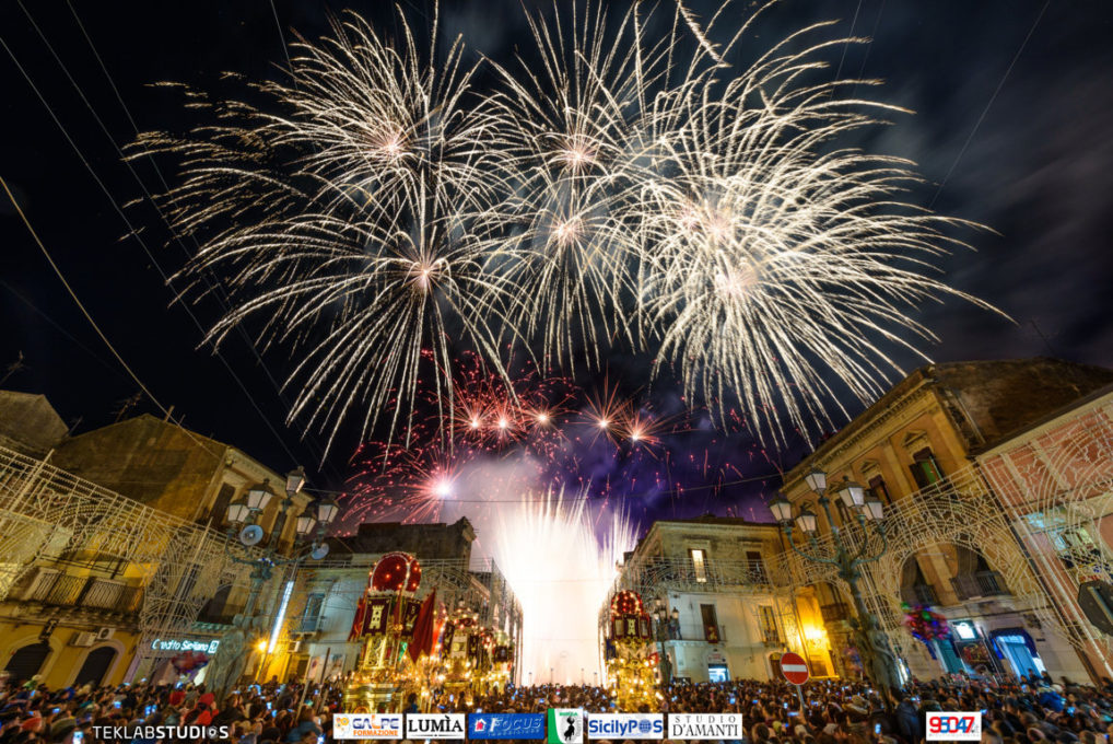 SANTA BARBARA 2017 - FUOCHI D'ARTIFICIO DEL 5 DICEMBRE 2017