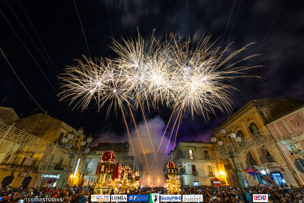 SANTA BARBARA 2017 - FUOCHI D'ARTIFICIO DEL 5 DICEMBRE 2017