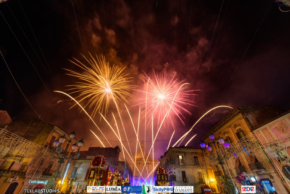 SANTA BARBARA 2017 - FUOCHI D'ARTIFICIO DEL 5 DICEMBRE 2017