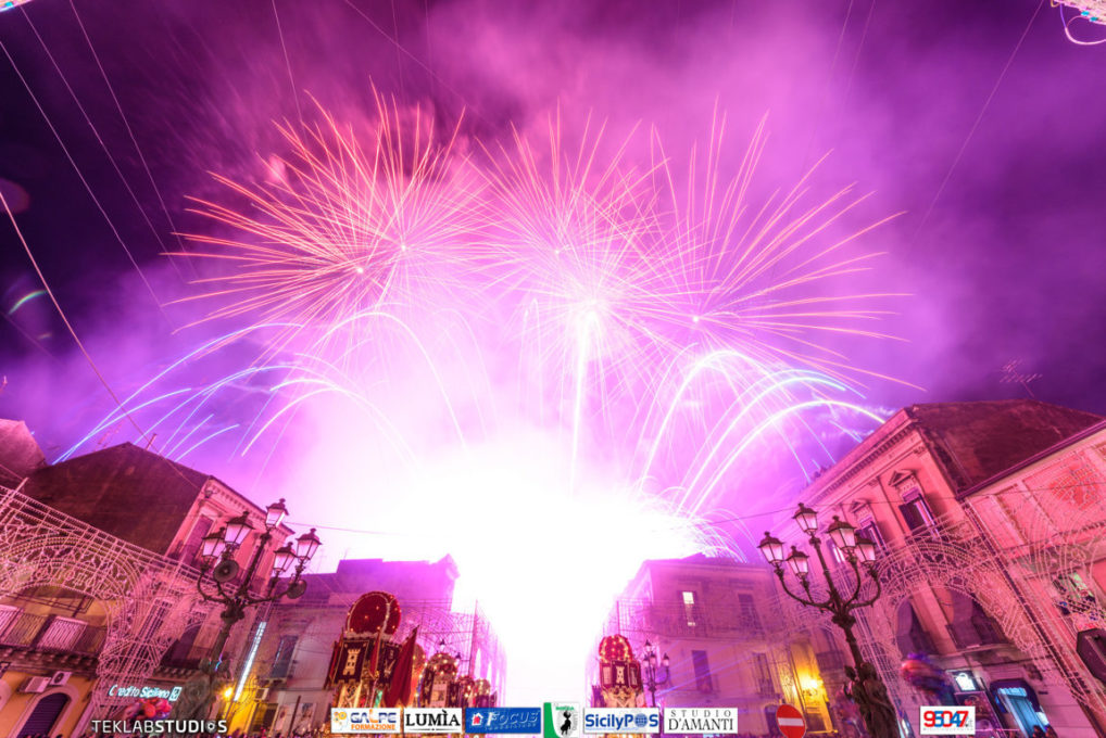 SANTA BARBARA 2017 - FUOCHI D'ARTIFICIO DEL 5 DICEMBRE 2017