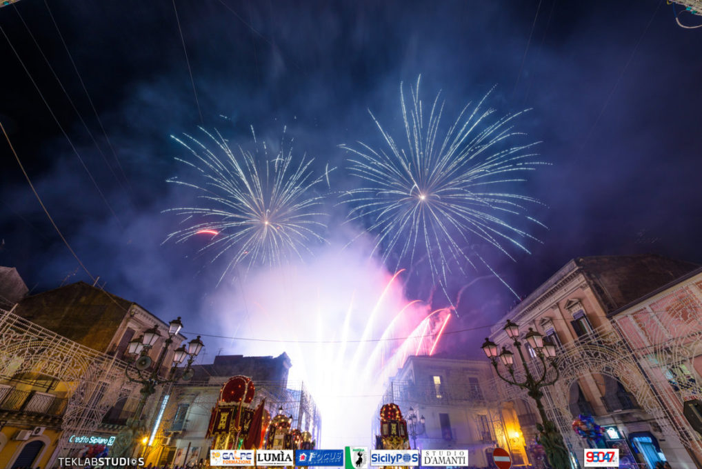 SANTA BARBARA 2017 - FUOCHI D'ARTIFICIO DEL 5 DICEMBRE 2017