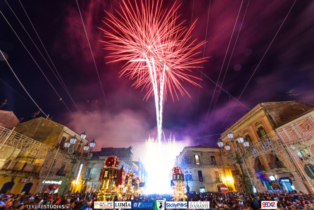 SANTA BARBARA 2017 - FUOCHI D'ARTIFICIO DEL 5 DICEMBRE 2017