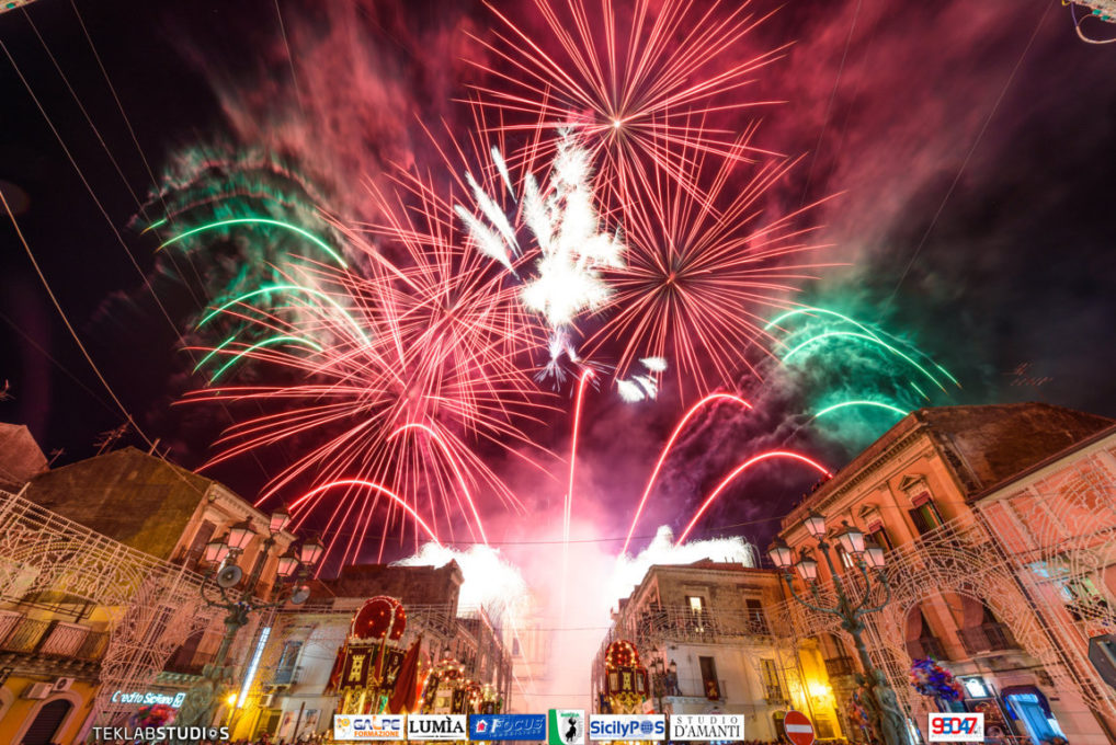 SANTA BARBARA 2017 - FUOCHI D'ARTIFICIO DEL 5 DICEMBRE 2017
