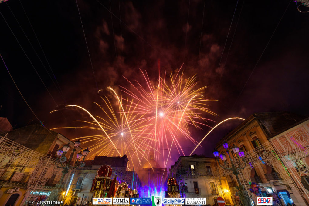 SANTA BARBARA 2017 - FUOCHI D'ARTIFICIO DEL 5 DICEMBRE 2017