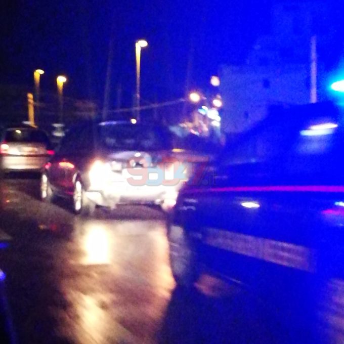 INCIDENTE SULLA SS 121, NEI PRESSI DELLO SVINCOLO PIANO TAVOLA