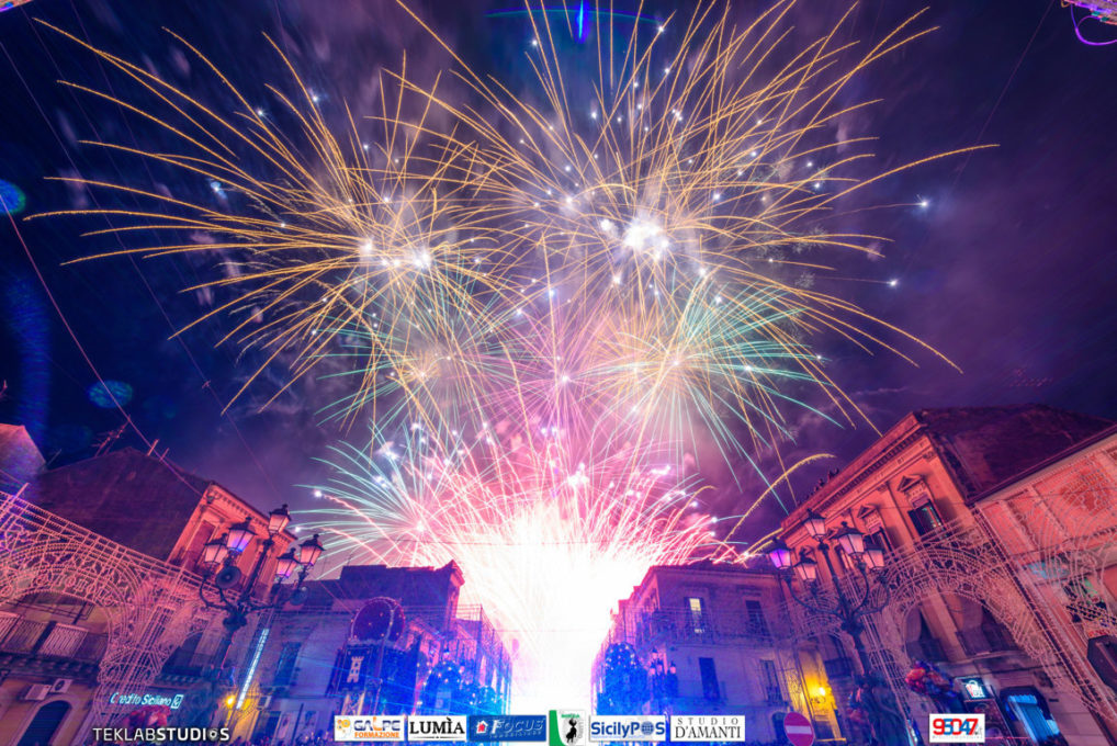 SANTA BARBARA 2017 - FUOCHI D'ARTIFICIO DEL 5 DICEMBRE 2017