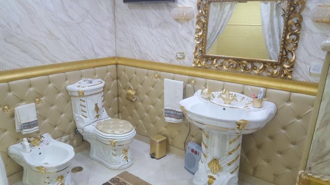 ROMA, RUBINETTI E WATER D'ORO IN UNA CASA POPOLARE OCCUPATA - LE FOTO