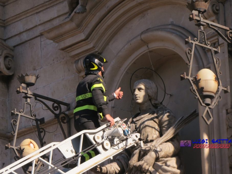 PATERNO' LA FESTA DELLA PATRONA ENTRA NEL VIVO - LE IMMAGINI