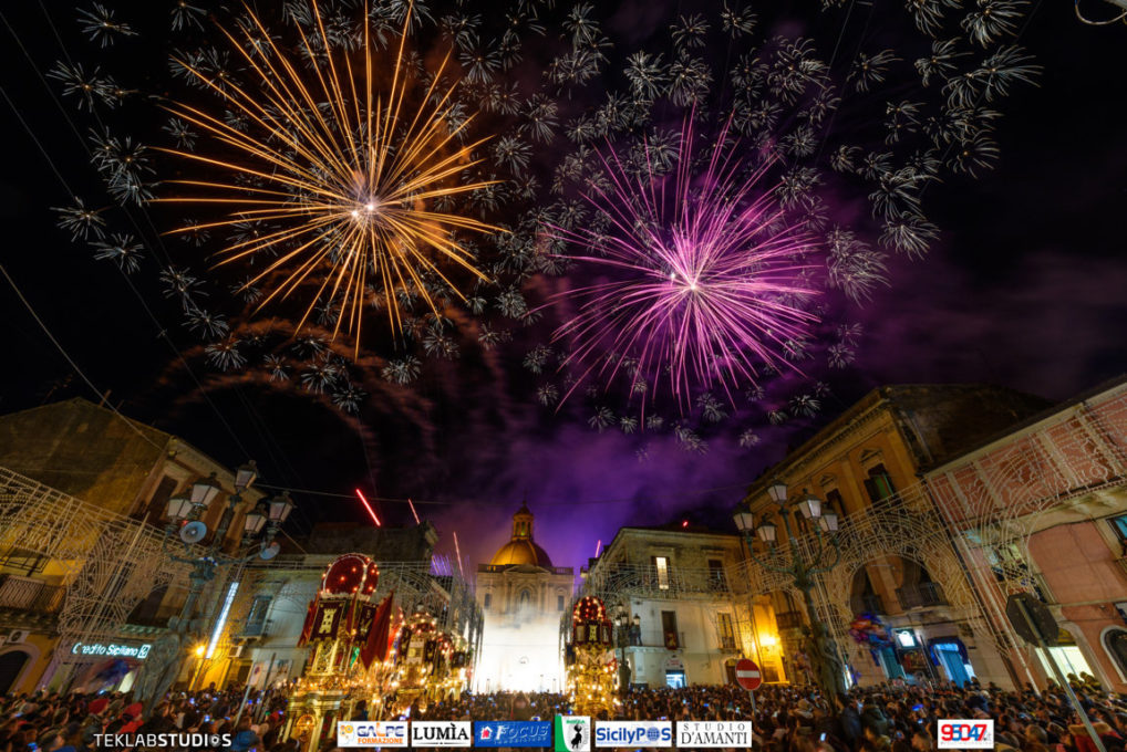 SANTA BARBARA 2017 - FUOCHI D'ARTIFICIO DEL 5 DICEMBRE 2017