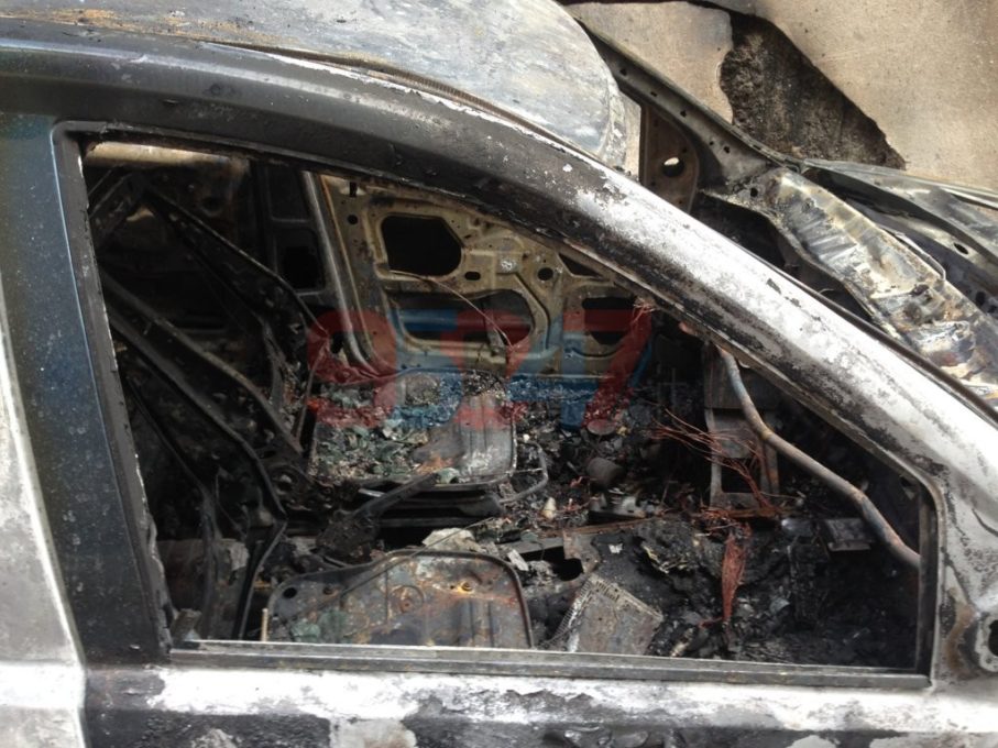 PATERNO' AUTO IN FIAMME, PAURA NEL QUARTIERE SAN MICHELE - LE FOTO