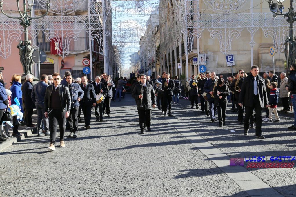 PATERNO' LA FESTA DELLA PATRONA ENTRA NEL VIVO - LE IMMAGINI