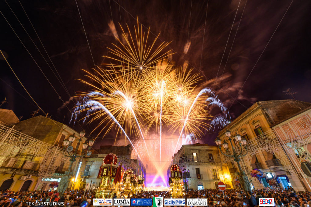 SANTA BARBARA 2017 - FUOCHI D'ARTIFICIO DEL 5 DICEMBRE 2017