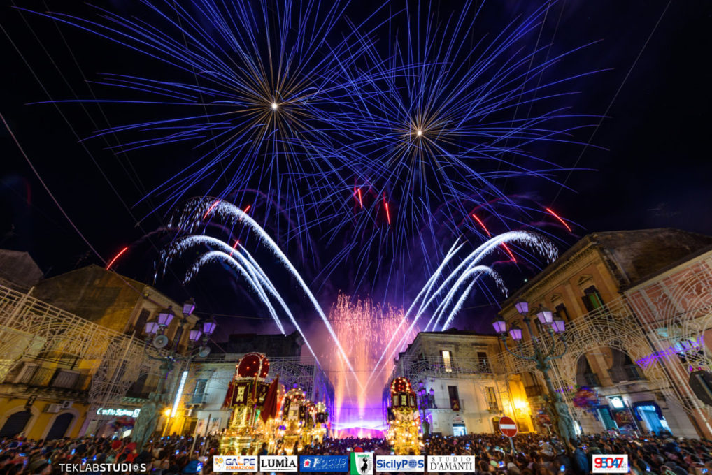 SANTA BARBARA 2017 - FUOCHI D'ARTIFICIO DEL 5 DICEMBRE 2017