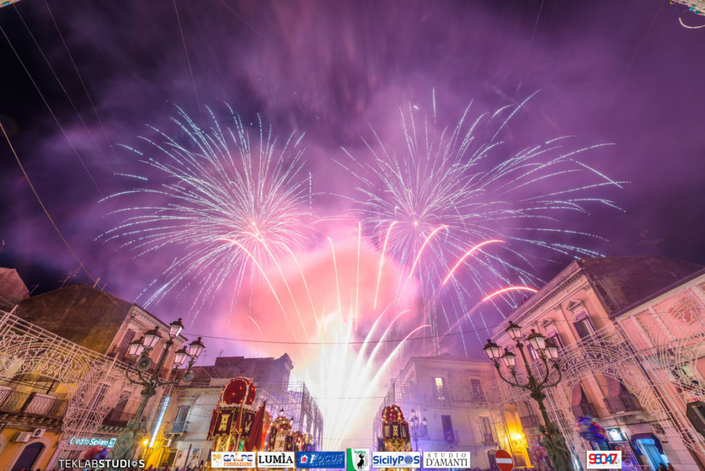 SANTA BARBARA 2017 - FUOCHI D'ARTIFICIO DEL 5 DICEMBRE 2017