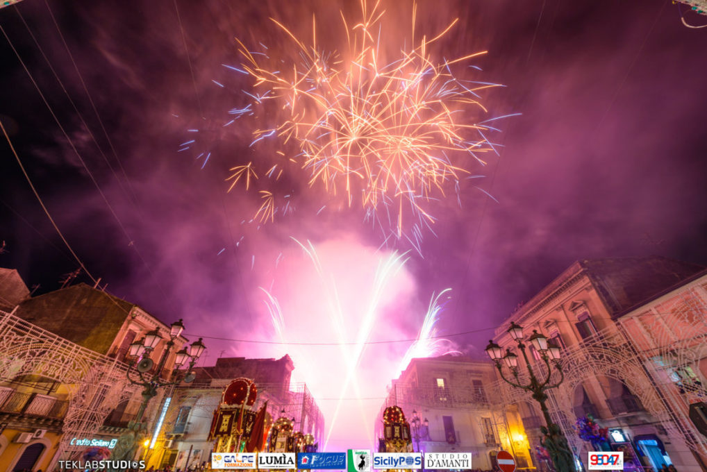 SANTA BARBARA 2017 - FUOCHI D'ARTIFICIO DEL 5 DICEMBRE 2017
