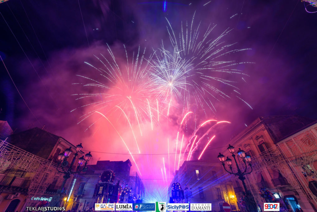 SANTA BARBARA 2017 - FUOCHI D'ARTIFICIO DEL 5 DICEMBRE 2017