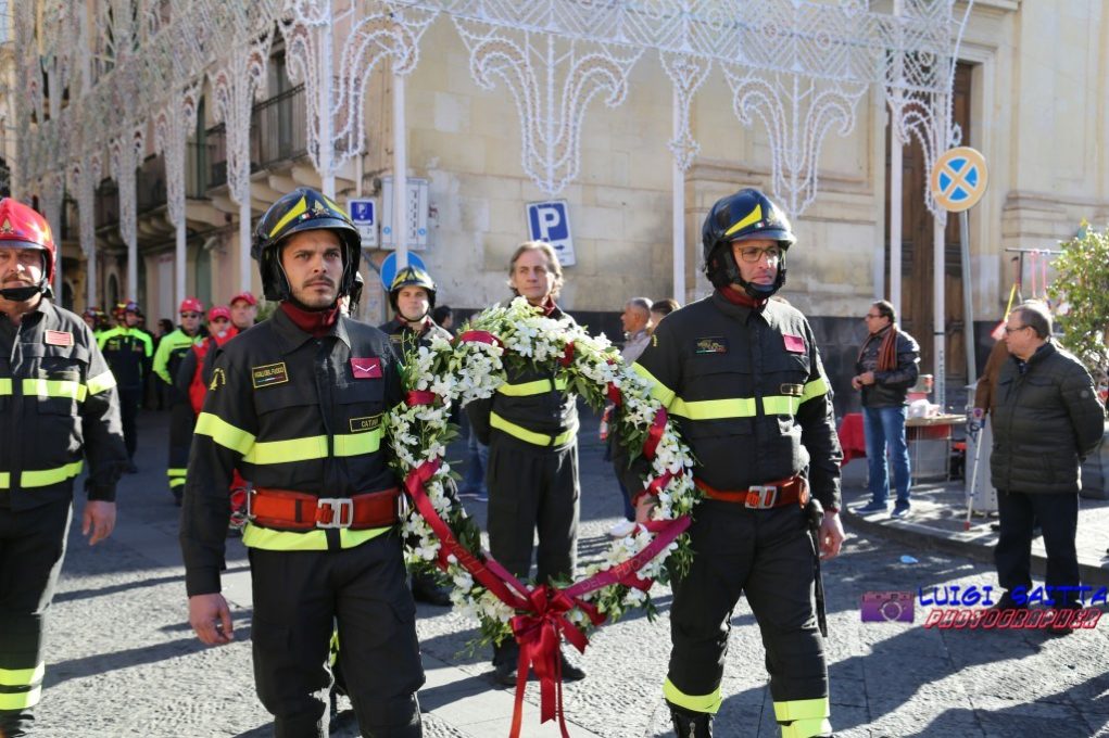 PATERNO' LA FESTA DELLA PATRONA ENTRA NEL VIVO - LE IMMAGINI