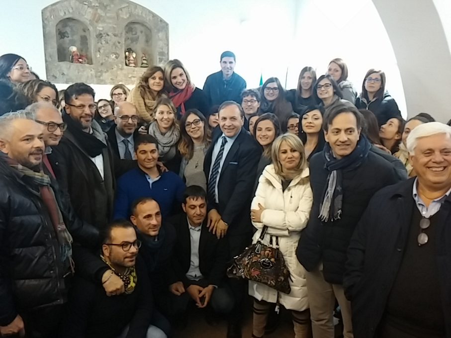 PATERNO': I LAVORATORI EX QÈ INCONTRANO IL PRESIDENTE DELLA REGIONE MUSUMECI