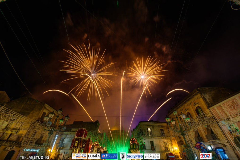 SANTA BARBARA 2017 - FUOCHI D'ARTIFICIO DEL 5 DICEMBRE 2017