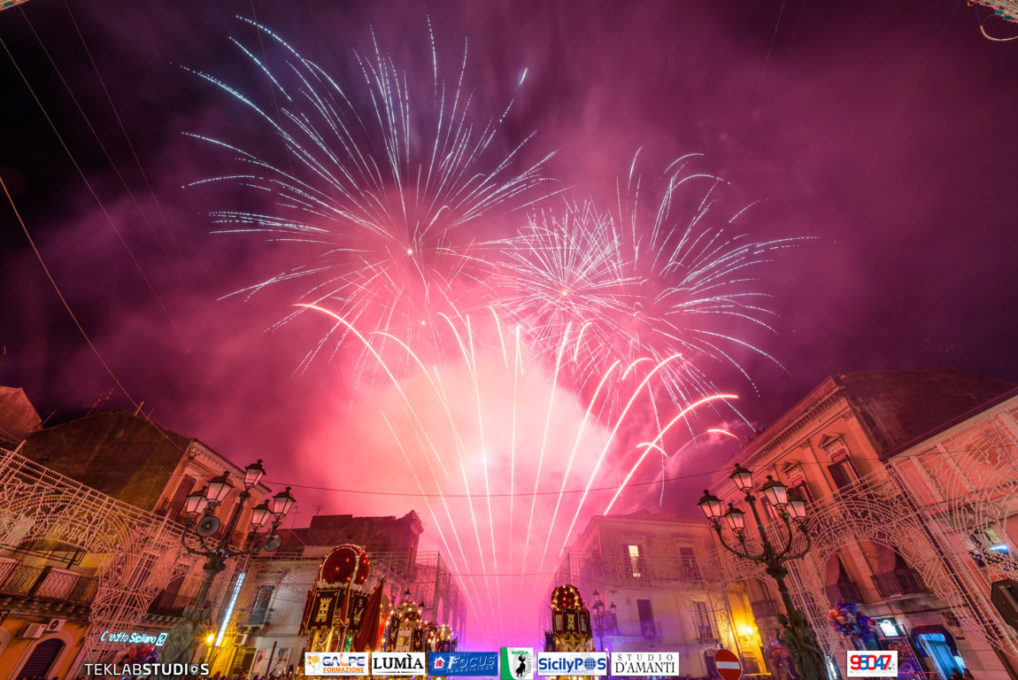 SANTA BARBARA 2017 - FUOCHI D'ARTIFICIO DEL 5 DICEMBRE 2017