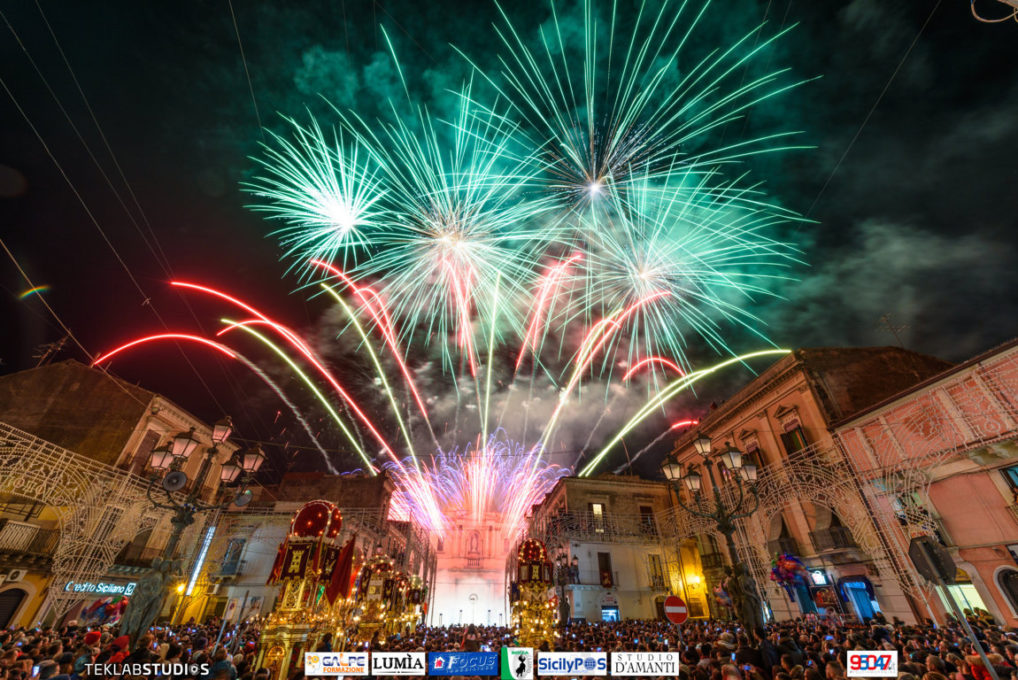 SANTA BARBARA 2017 - FUOCHI D'ARTIFICIO DEL 5 DICEMBRE 2017