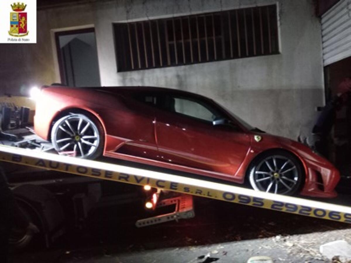 CATANIA: Ritrovata la ‘Ferrari 430’ sequestrata ad un radiologo che ha evaso il fisco - 