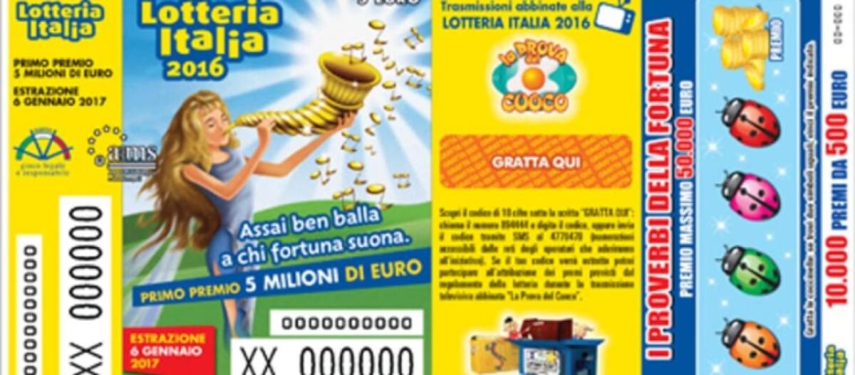 Tutti i biglietti vincenti della Lotteria Italia, in Sicilia estrazioni solo premi di 20.000 euro - 
