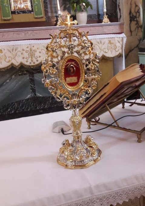 PATERNO': Accoglienza della Reliquia di Sant'Antonio Abate