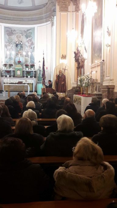 PATERNO': Accoglienza della Reliquia di Sant'Antonio Abate