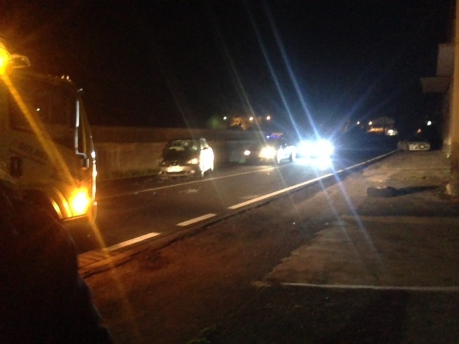 PATERNO': Incidente vicino Schettino - Le foto