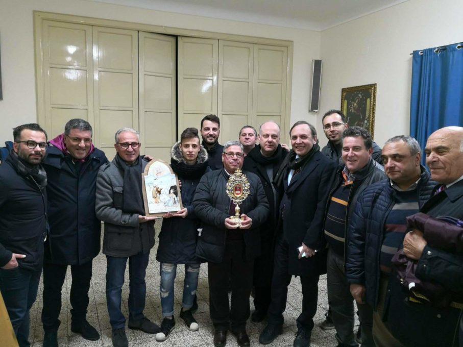 PATERNO': Accoglienza della Reliquia di Sant'Antonio Abate