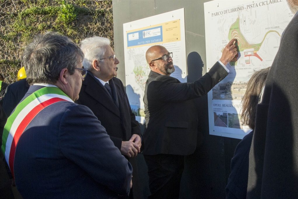 Il Presidente Mattarella a Catania - FOTO