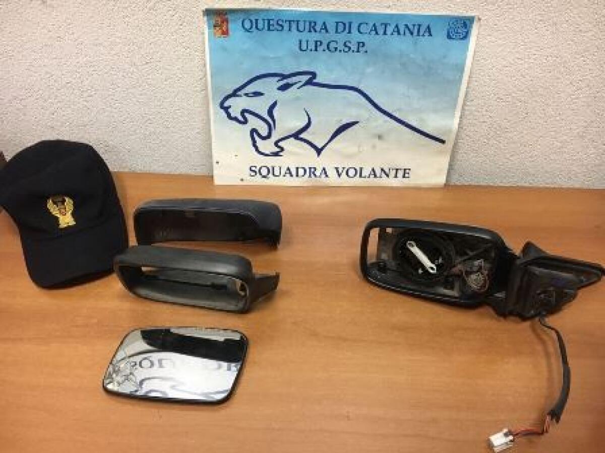 CATANIA: La Polizia sventa ancora una volta la truffa dello specchietto, denunciato Adranita - 