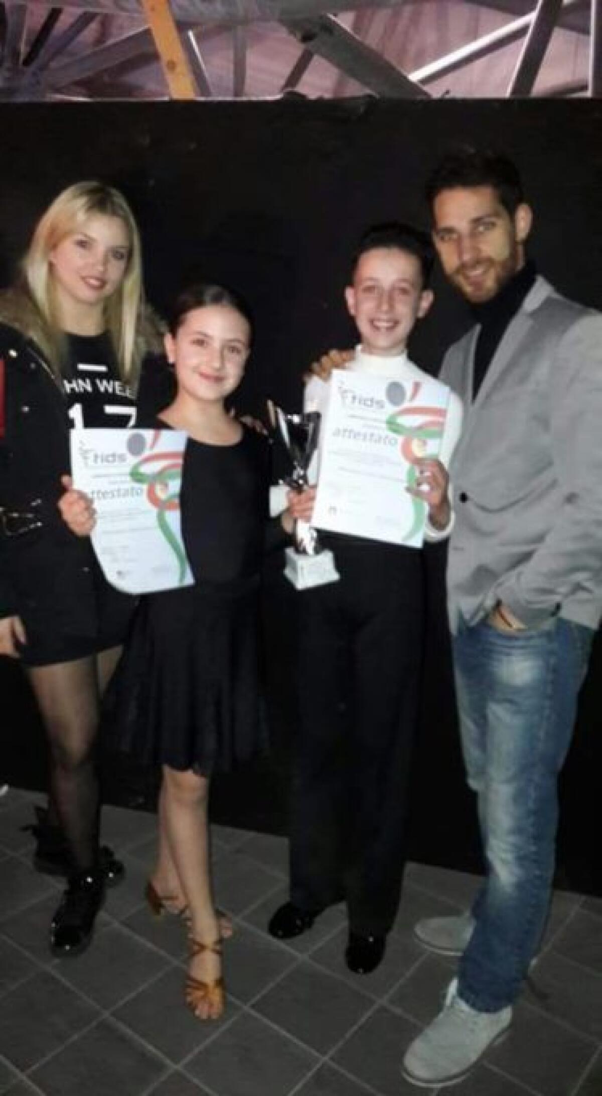 PATERNO': Ottimo risultato per la "piccola coppia" Matteo e Kerol - 