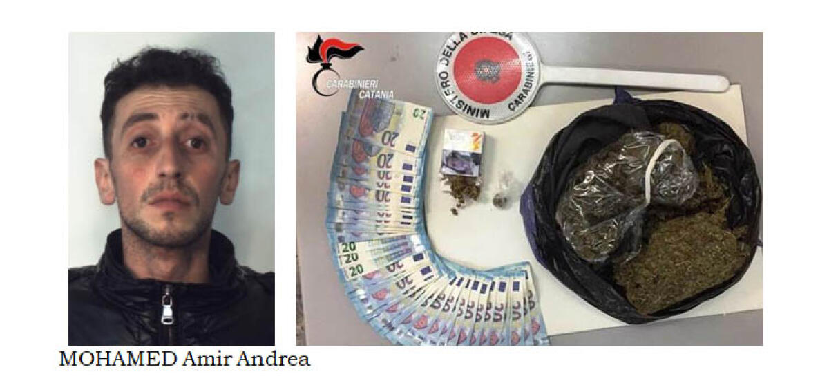 CATANIA: Spacciatore di marijuana arrestato nel centro storico - 