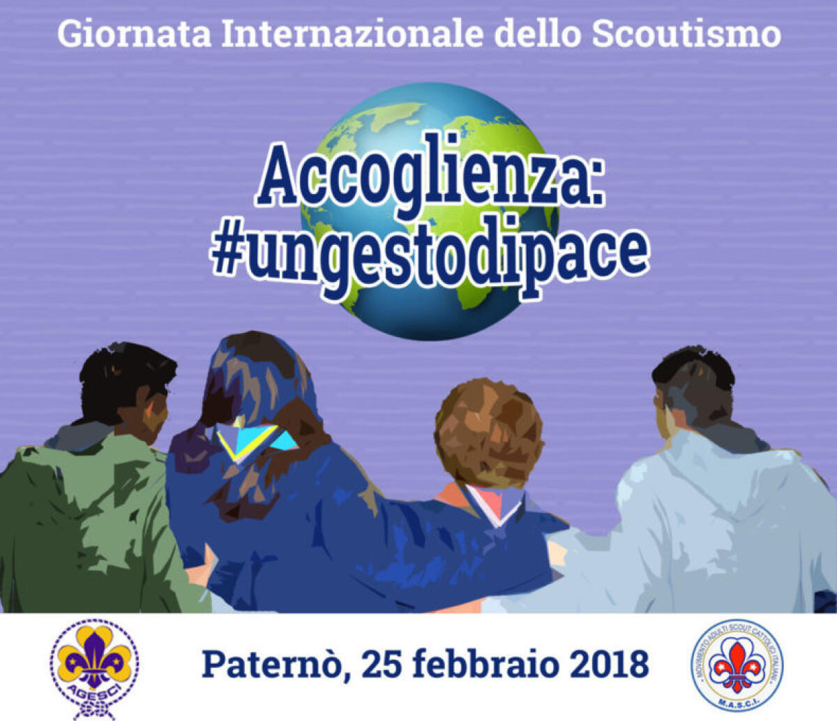 PATERNO': Domenica 25 Febbraio, giornata internazionale dello scoutismo - 