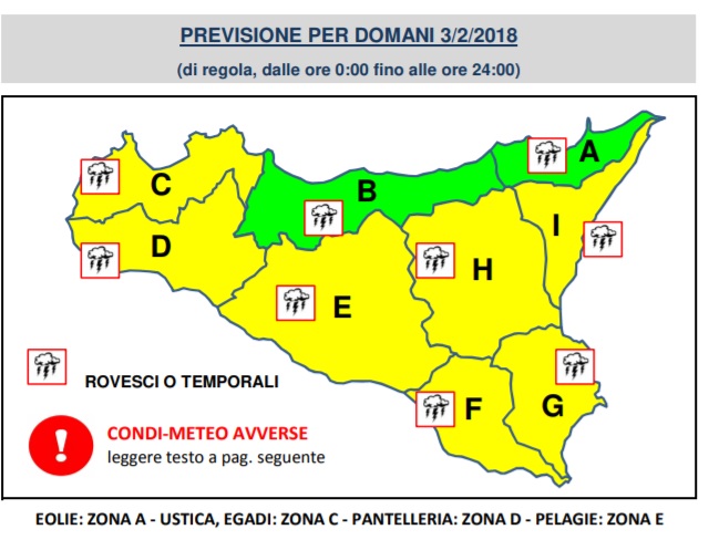 Meteo, nel week end torna l’inverno. Allerta gialla per domani