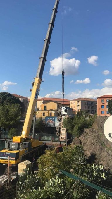 CATANIA: Circonvallazione chiusa pure stanotte per i lavori stradali