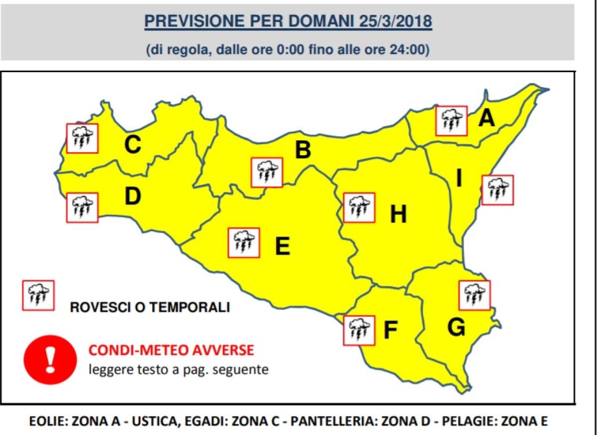 Maltempo: piogge e venti forti al sud - 