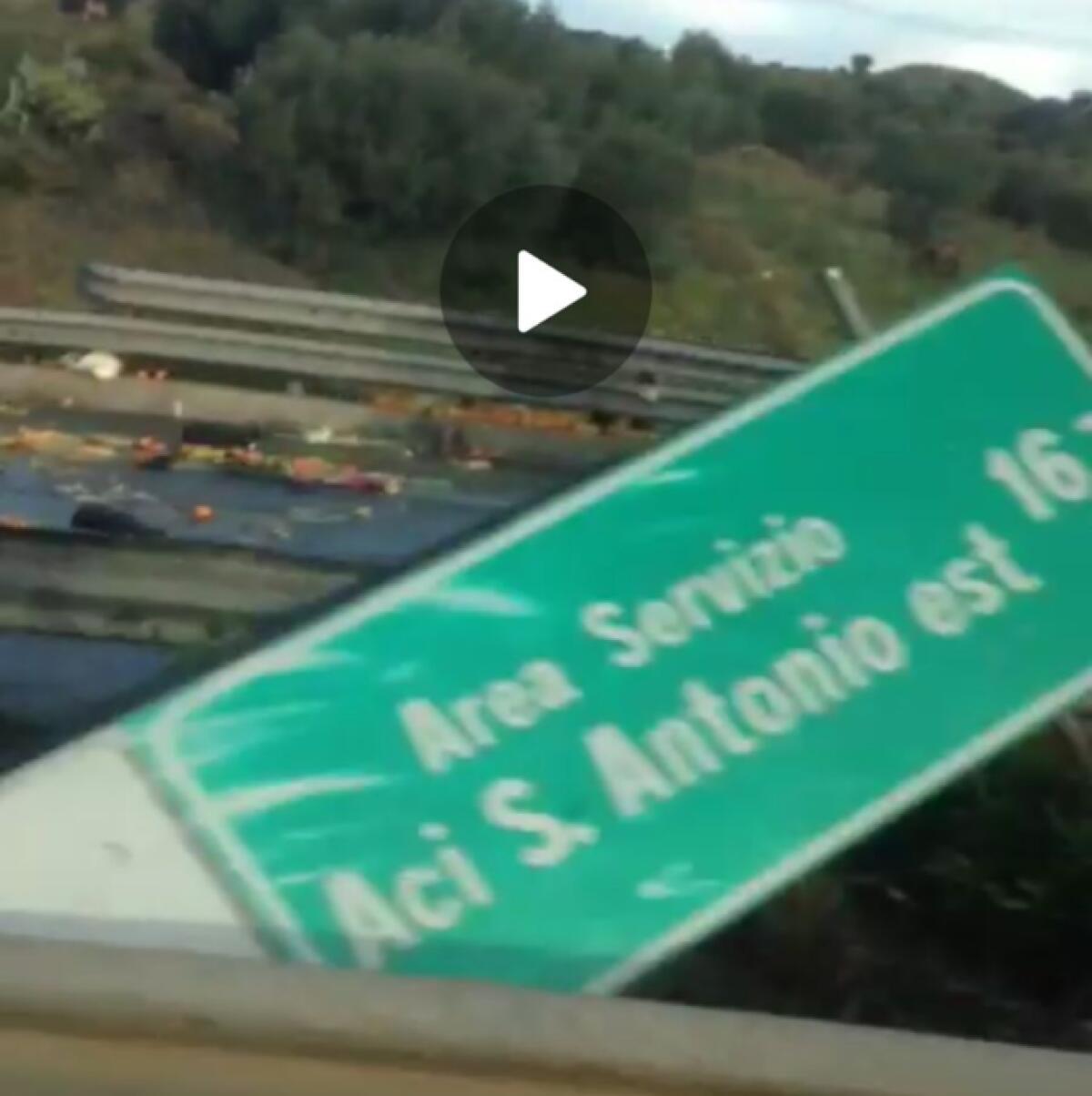 Incidente in tangenziale a San Giorgio, uscita obbligatoria a Misterbianco. - 