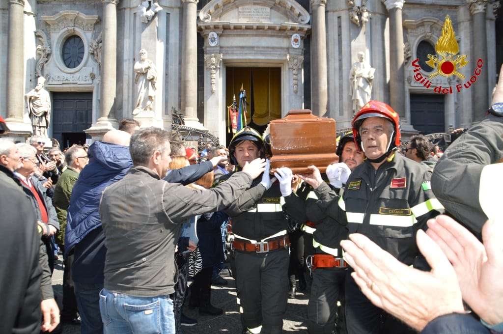 CATANIA: I funerali di Dario Ambiamonte FOTO E VIDEO