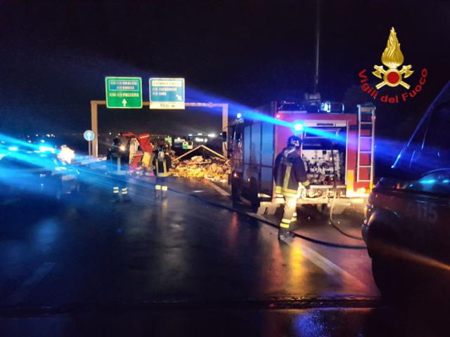 Incidente in tangenziale a San Giorgio - FOTO E VIDEO