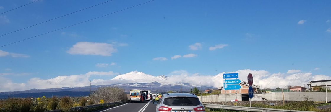 INCIDENTE BIVIO RAGALNA, 2 FERITI - FOTO
